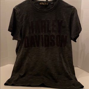 Harley Davidson blackish gray T-shirt